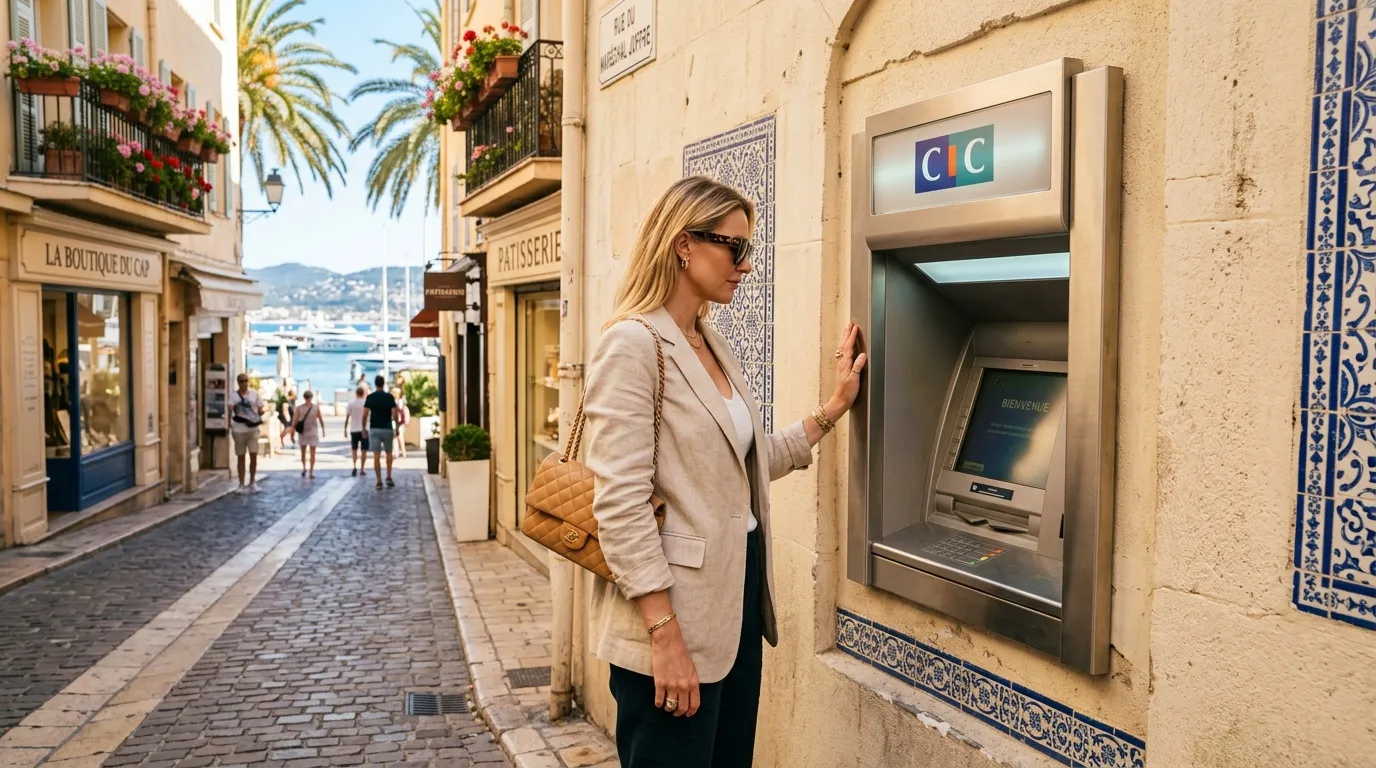 Distributeur de billets à Cannes : trouver un DAB proche