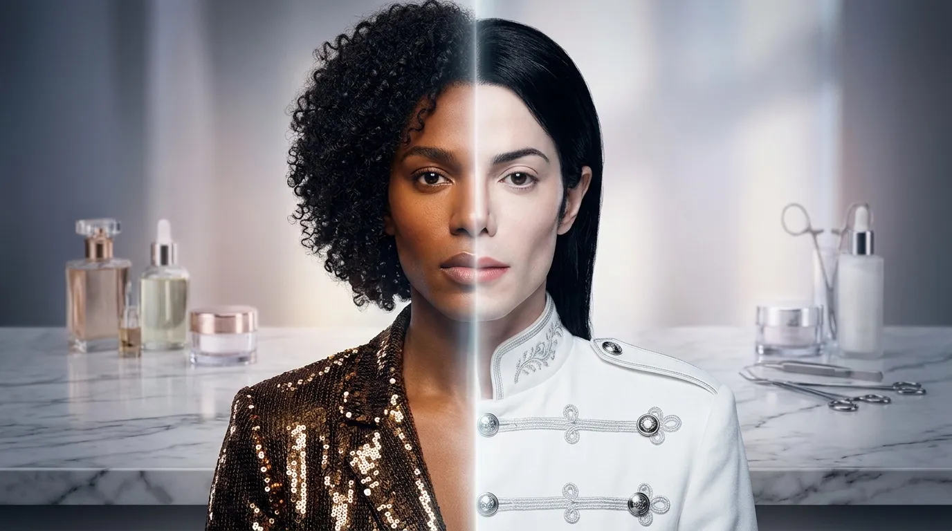 comment michael jackson est devenu blanc