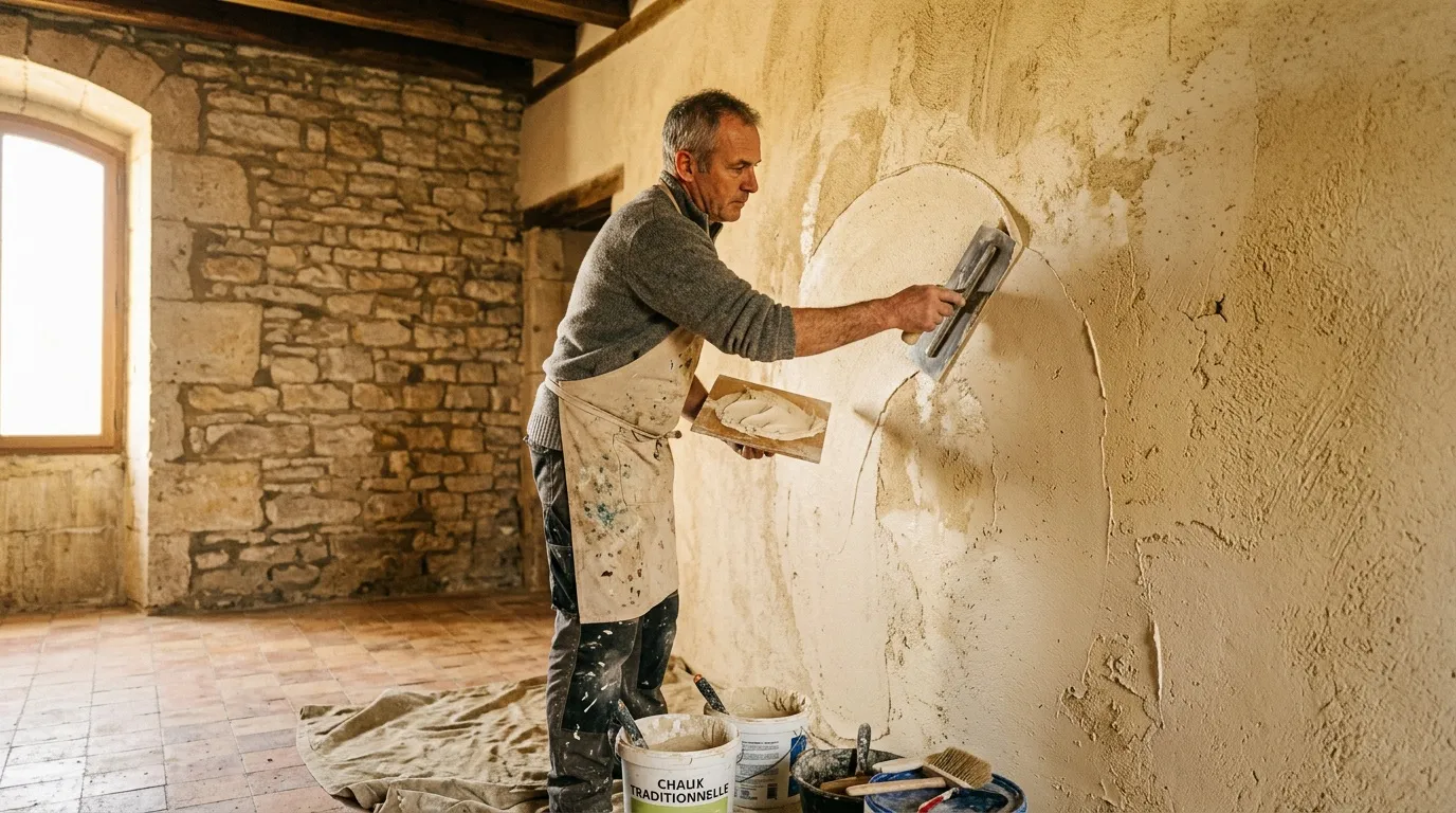comment habiller un mur en crépi intérieur