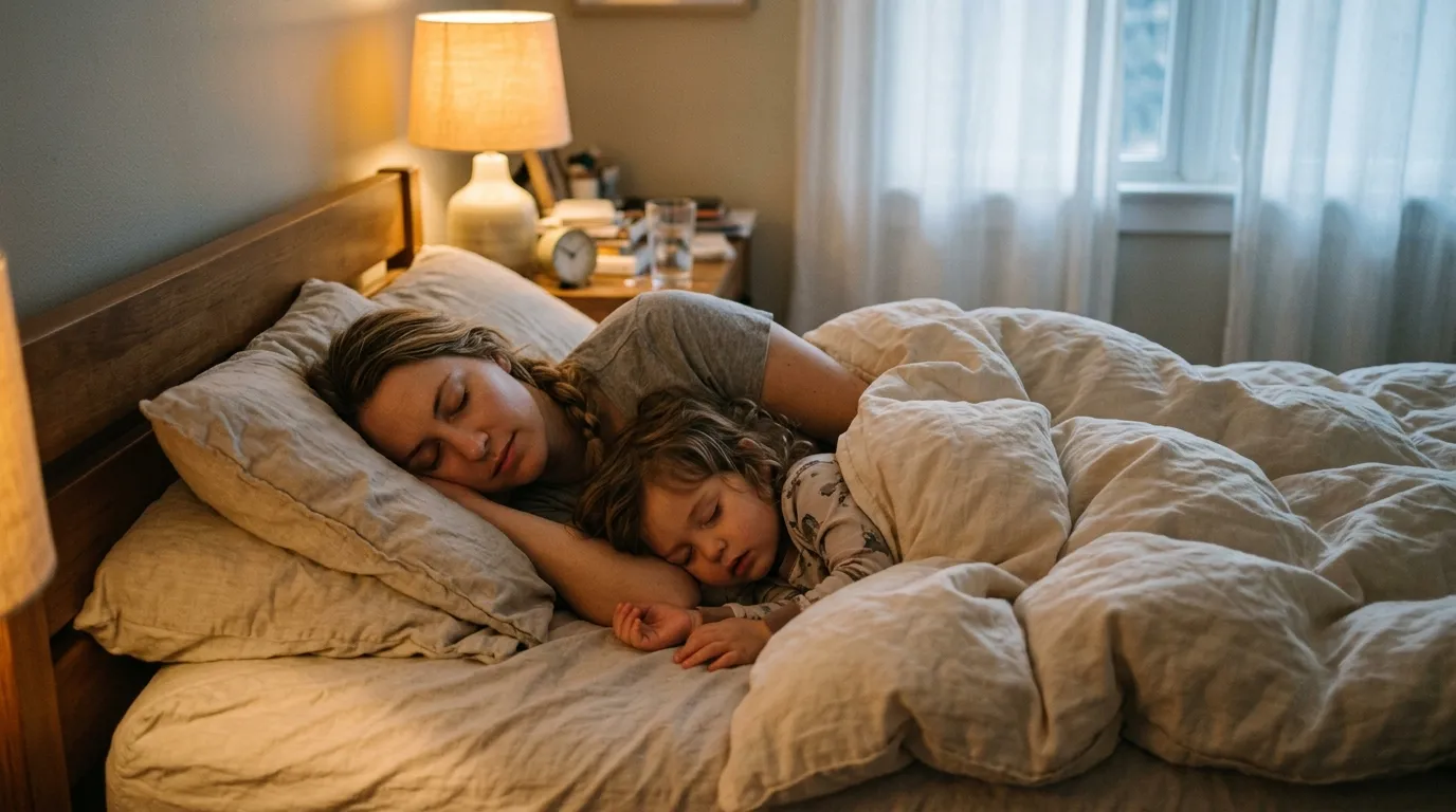dormir avec son enfant de 4 ans