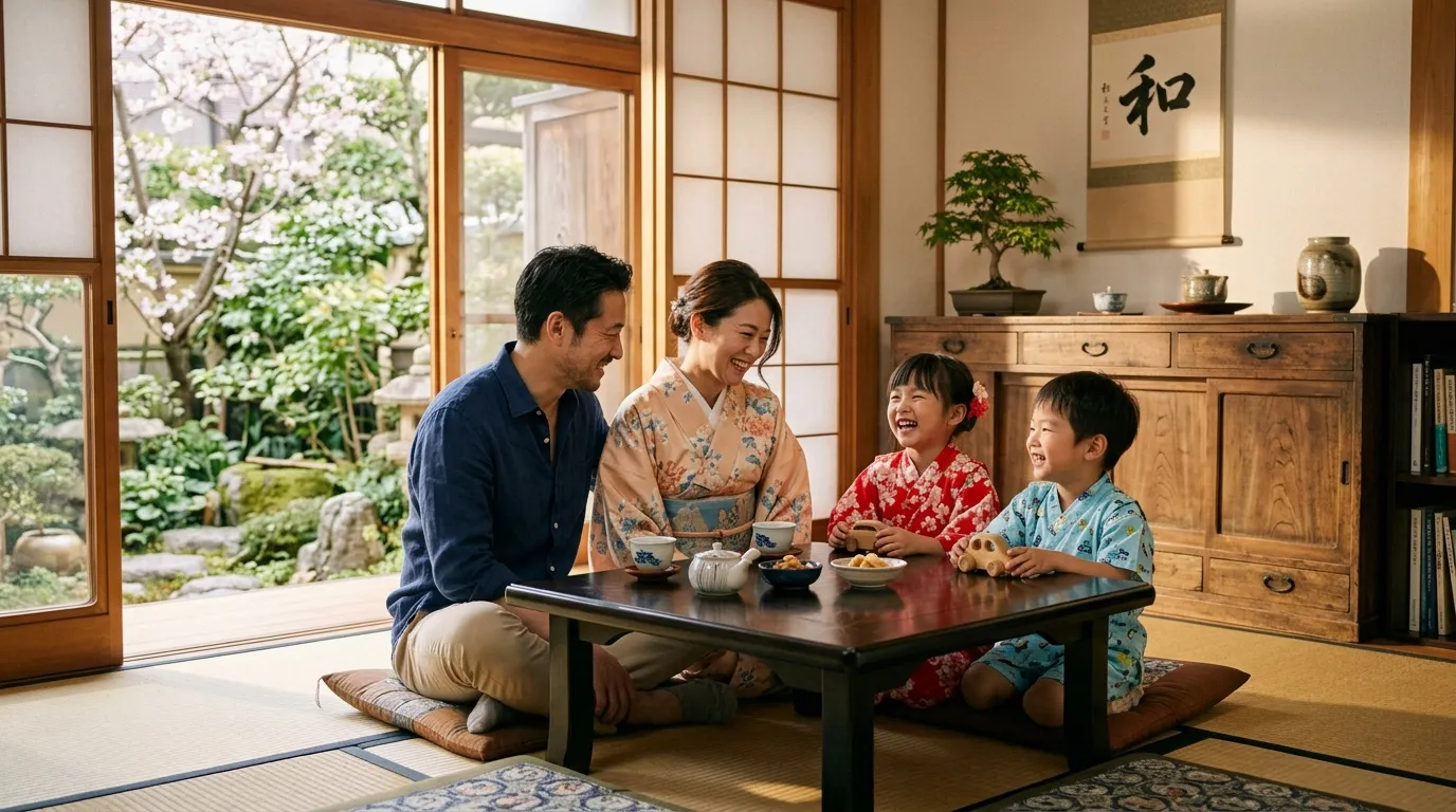 famille japonaise