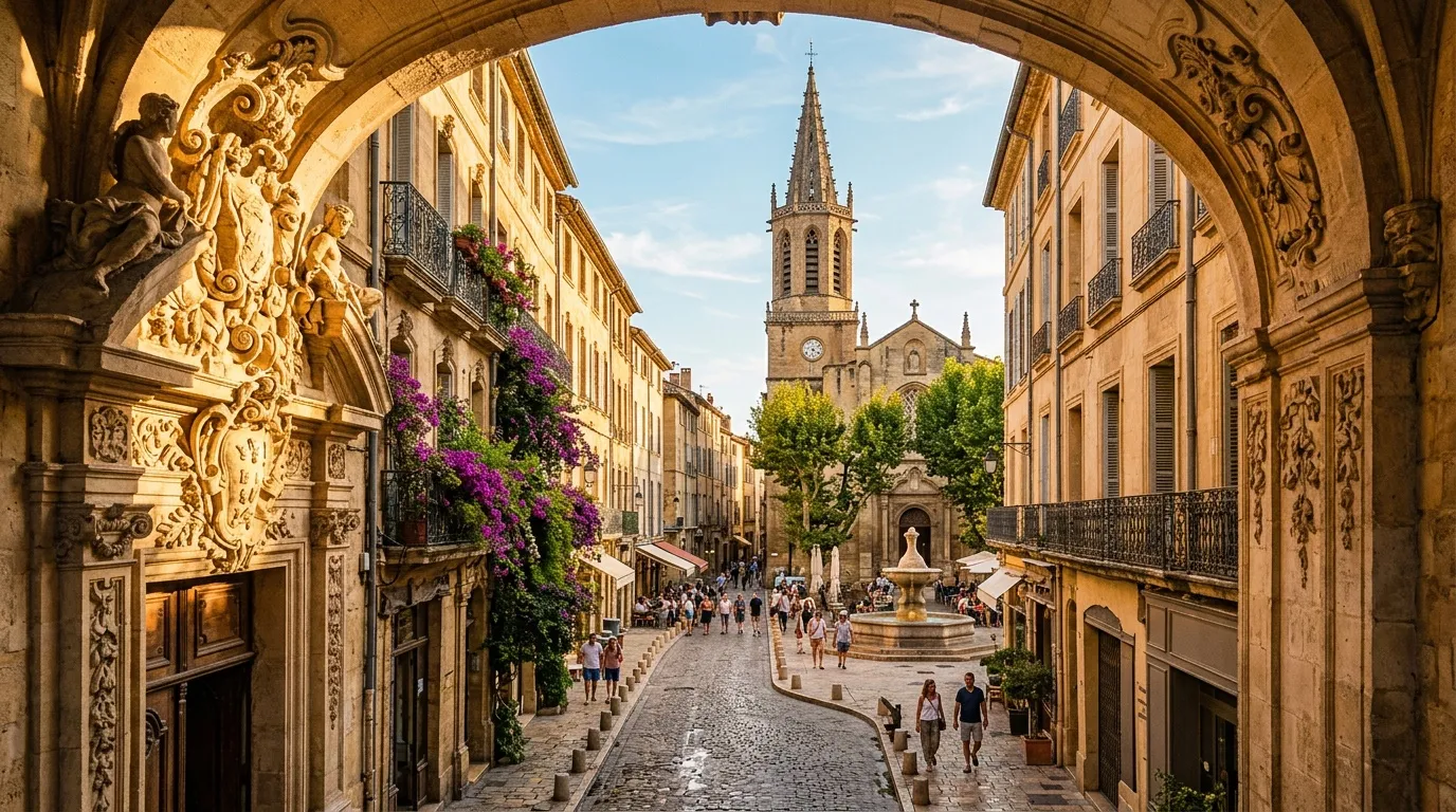 Aix-en-Provence : portail et monuments historiques