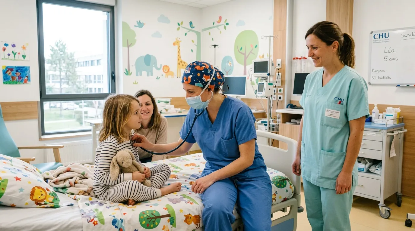 Chirurgie infantile CHU Nantes : service pédiatrique
