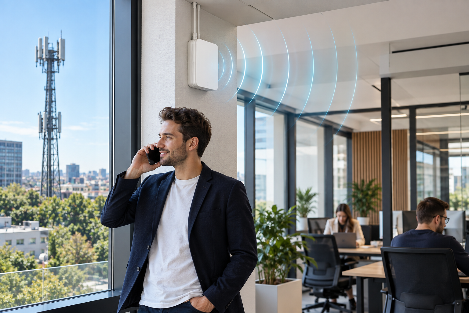 Comment améliorer le signal de couverture mobile à l'intérieur des bâtiments ?
