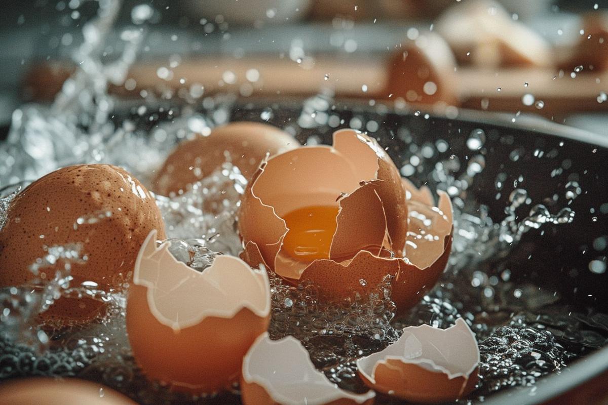 Ajoutez ceci à l'eau bouillante et les coquilles d'œufs se détacheront d'elles-mêmes