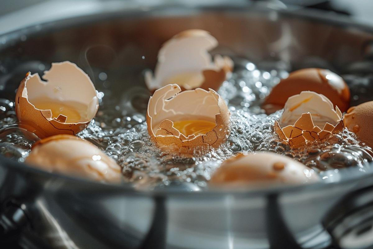 Ajoutez ceci à l'eau bouillante et les coquilles d'œufs se détacheront d'elles-mêmes