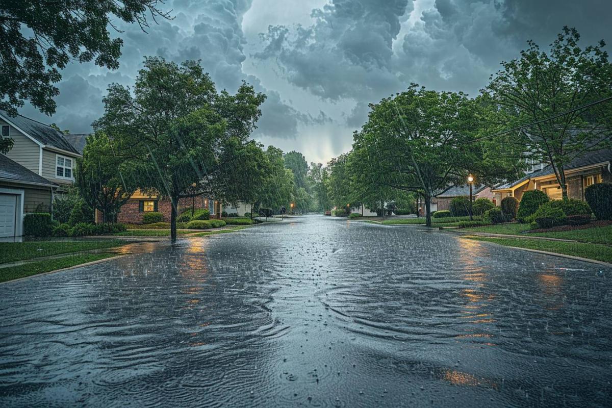 Alerte intempéries : 4 départements en vigilance rouge face à des pluies exceptionnelles