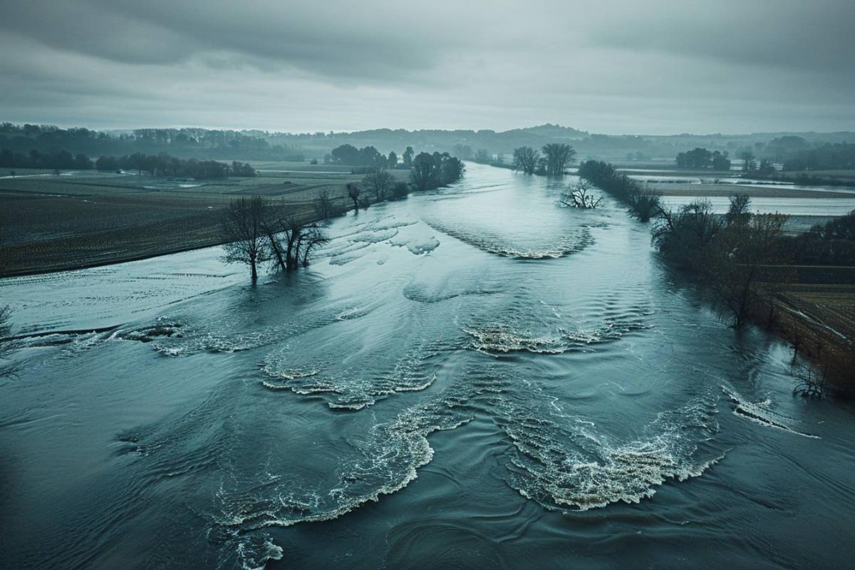 Alerte orange : crues imminentes sur la confluence Garonne-Dordogne