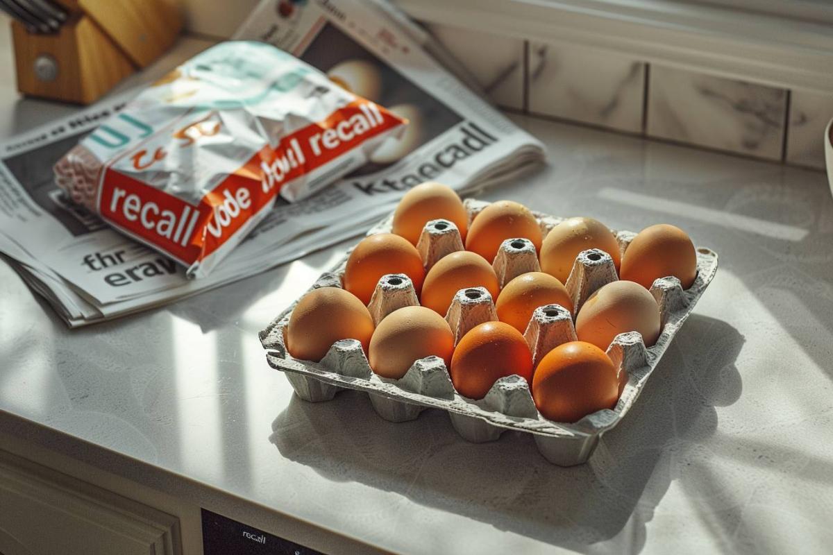 Alerte salmonelle : œufs U et Volae rappelés, liste des produits retirés de la vente élargie
