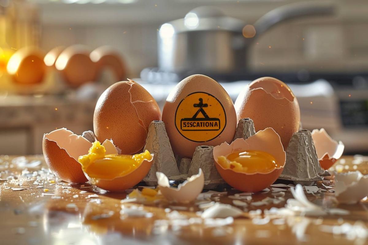 Alerte salmonelles : rappel massif d'œufs contaminés dans toute la France