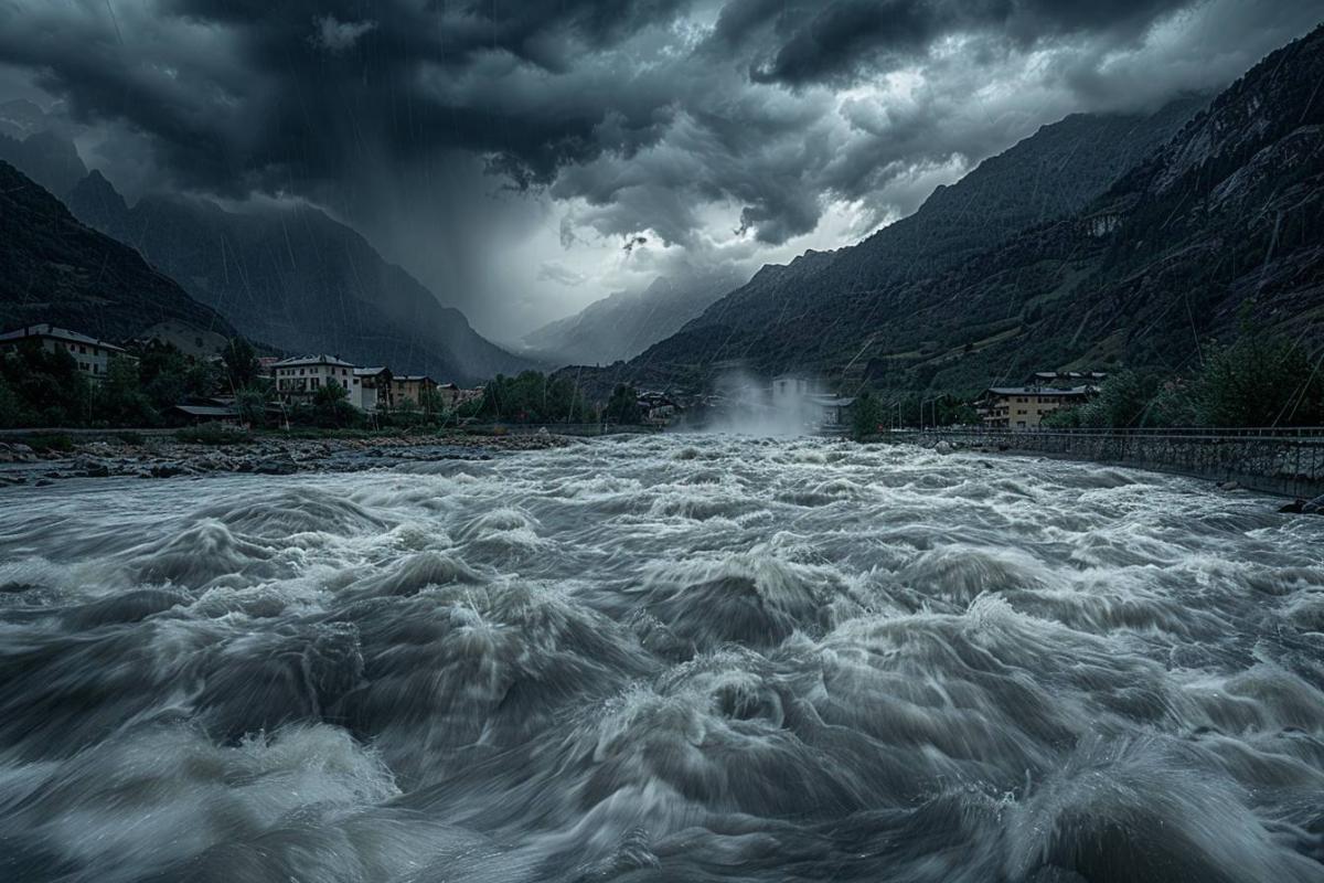 Alpes-Maritimes : alerte orange pluie-inondations et crues, orages prévus ce samedi
