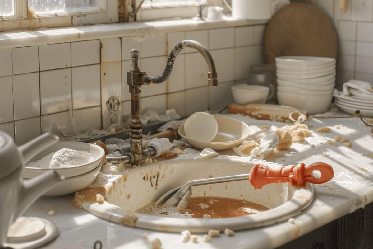 Une astuce peu connue pour déboucher un évier sans produits chimiques