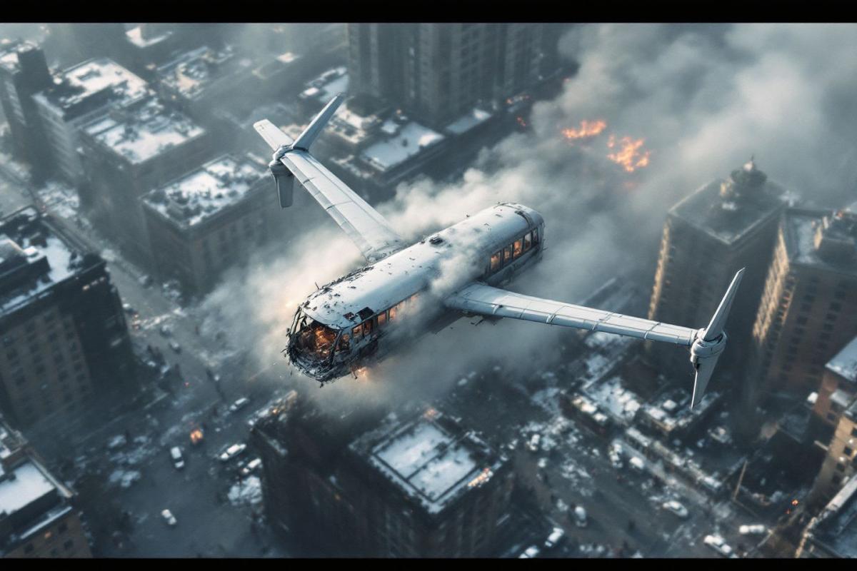 Attaque dévastatrice de drone russe en Ukraine : un bus civil complètement décimé