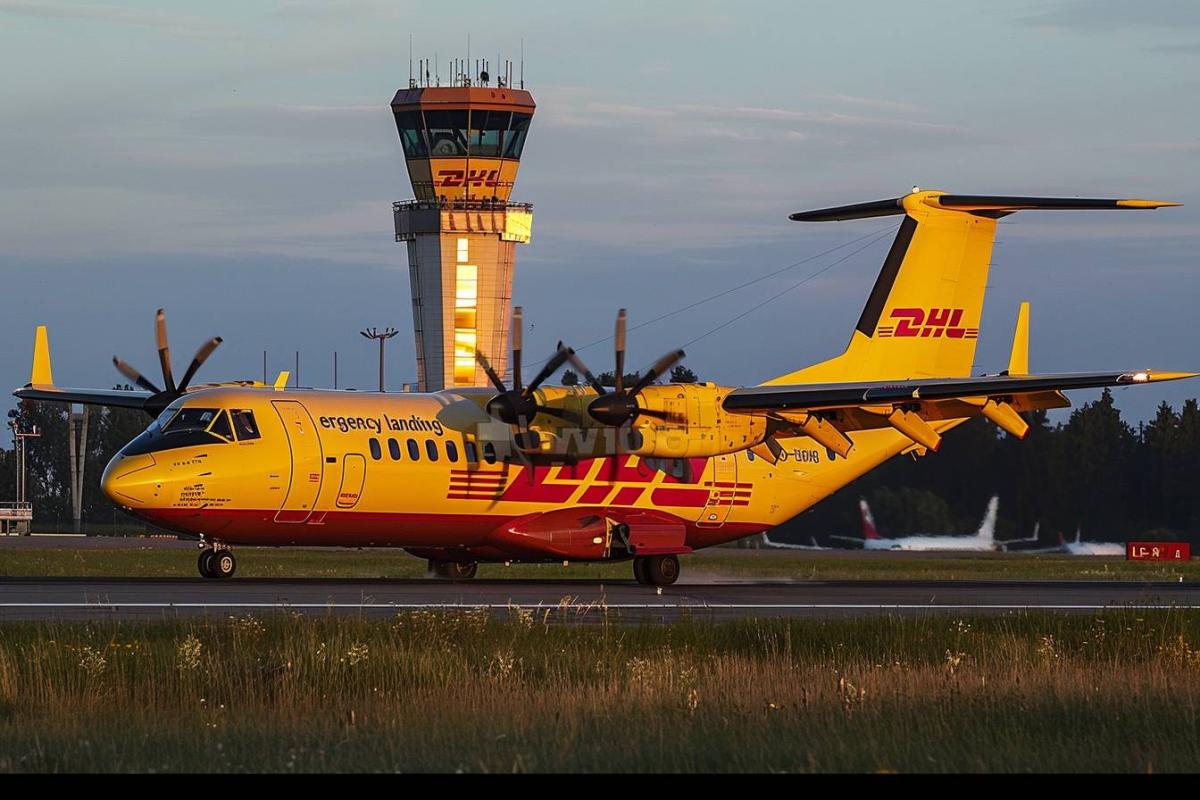 Un avion cargo de DHL s'écrase près d'un aéroport en Lituanie, faisant un mort