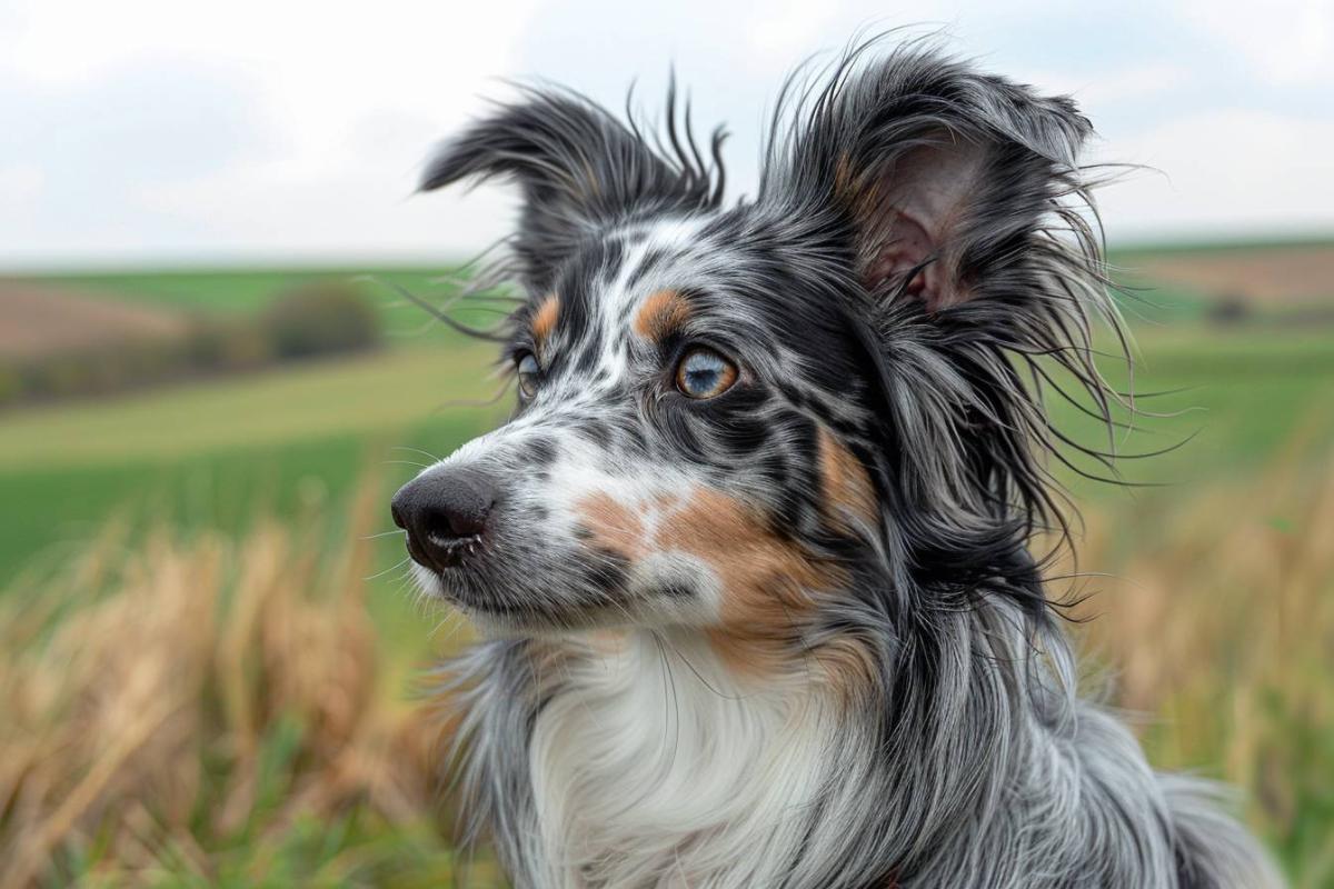 Border collie bleu merle : caractéristiques, éducation et soins du chien berger à la robe unique