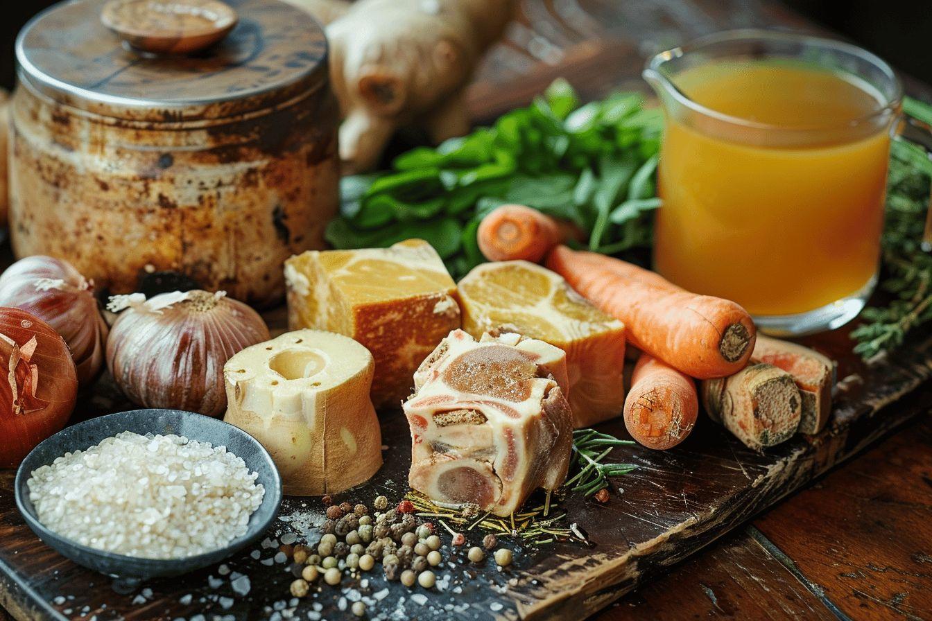 Gros plan sur divers ingrédients pour une alimentation équilibrée