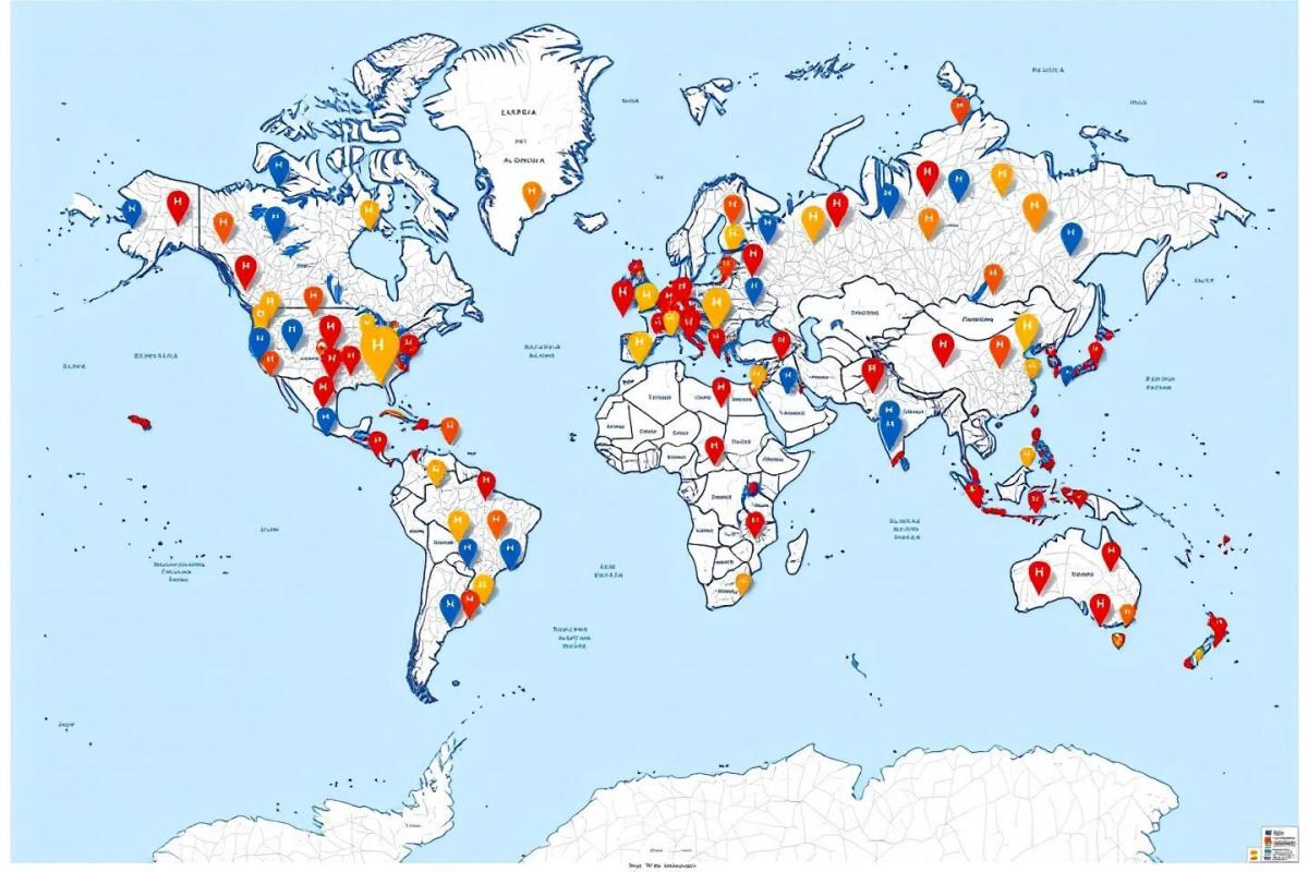 Capitales en H : liste complète des villes capitales commençant par la lettre H