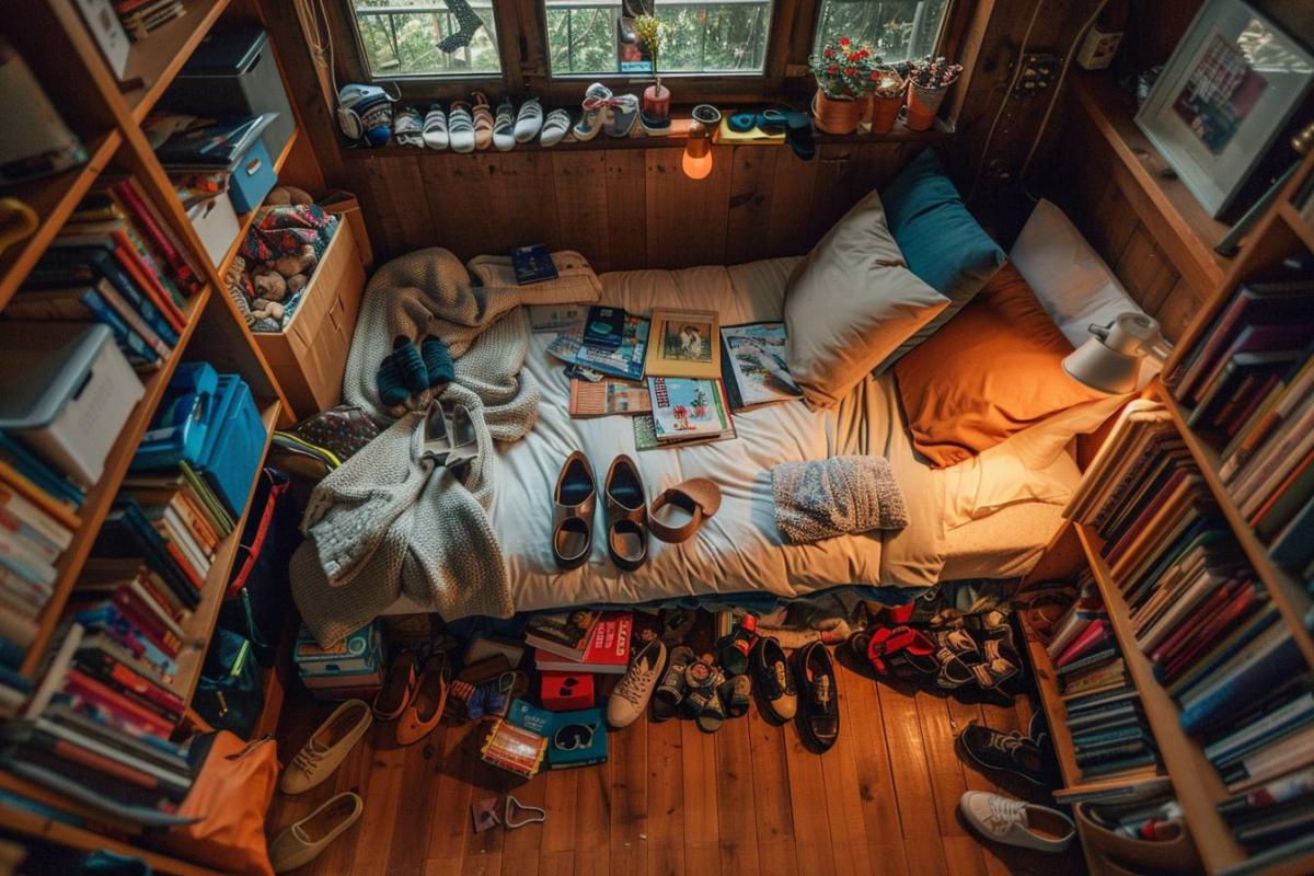 Chambre à coucher : six objets à ne jamais ranger sous le lit