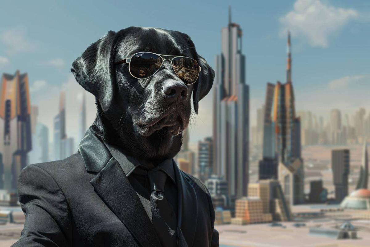 Le chien de men in black est de quelle race?
