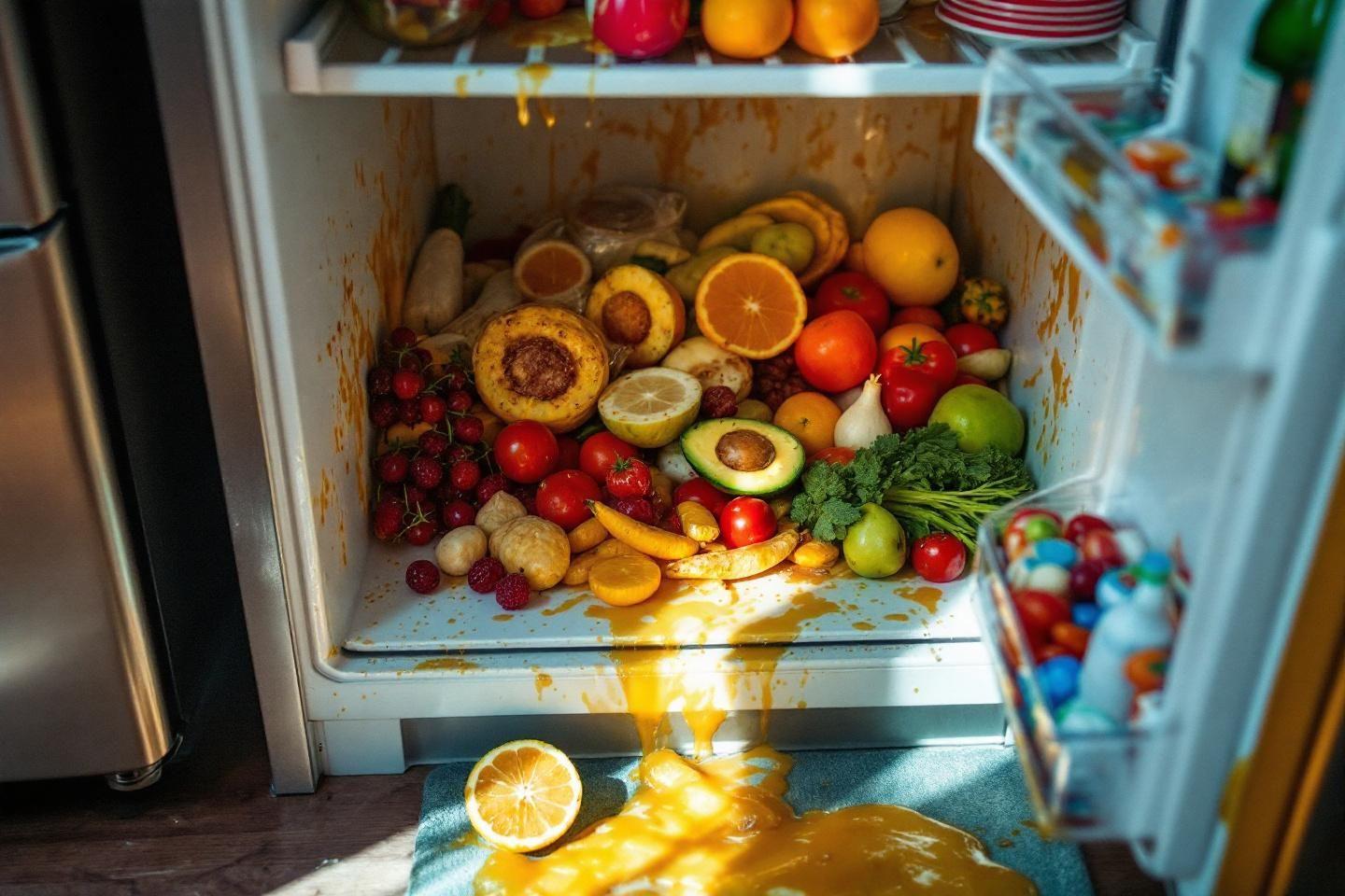 Congélateur entrouvert 12h : que faire avec les aliments et quels sont les risques ?