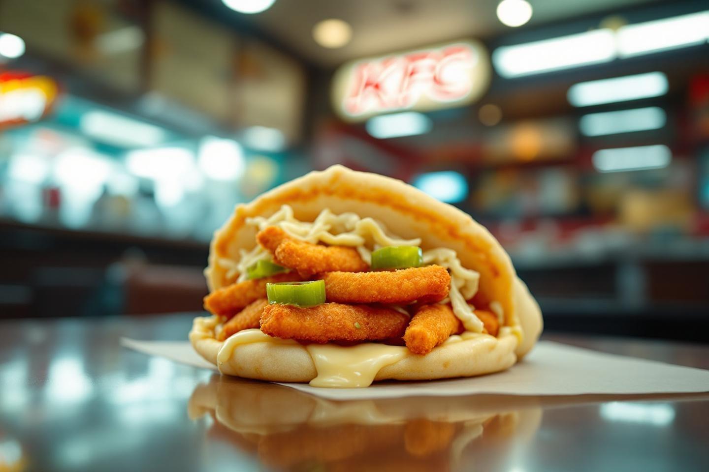 Crispy naan KFC : avis, test et infos sur le menu