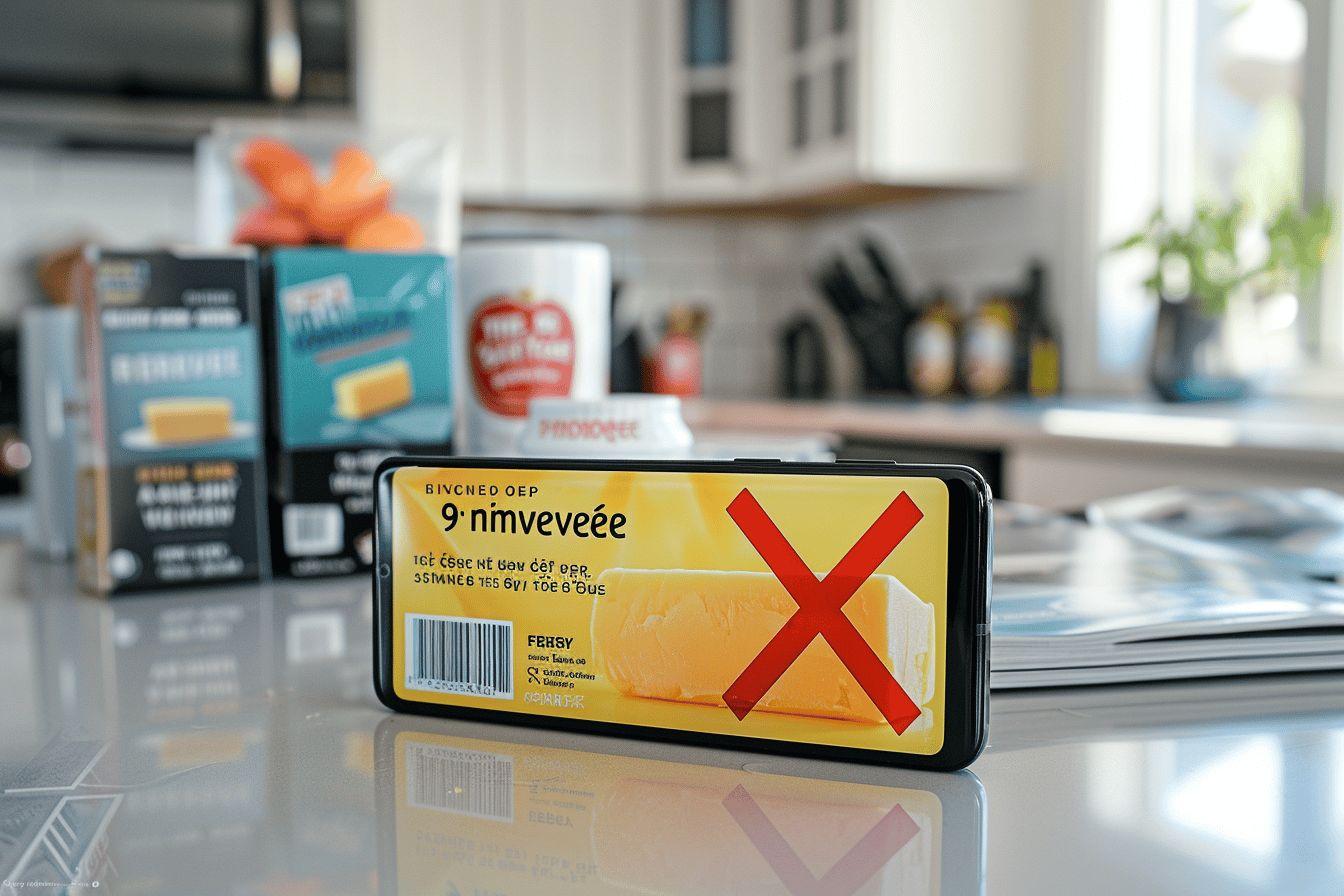 Danger : le beurre Primevère déconseillé par 60 millions de consommateurs, à ne pas acheter selon experts