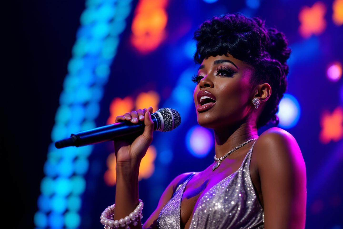 Ebony de la Star Academy dévoile sa chanson inédite "Unforgettable" en concert