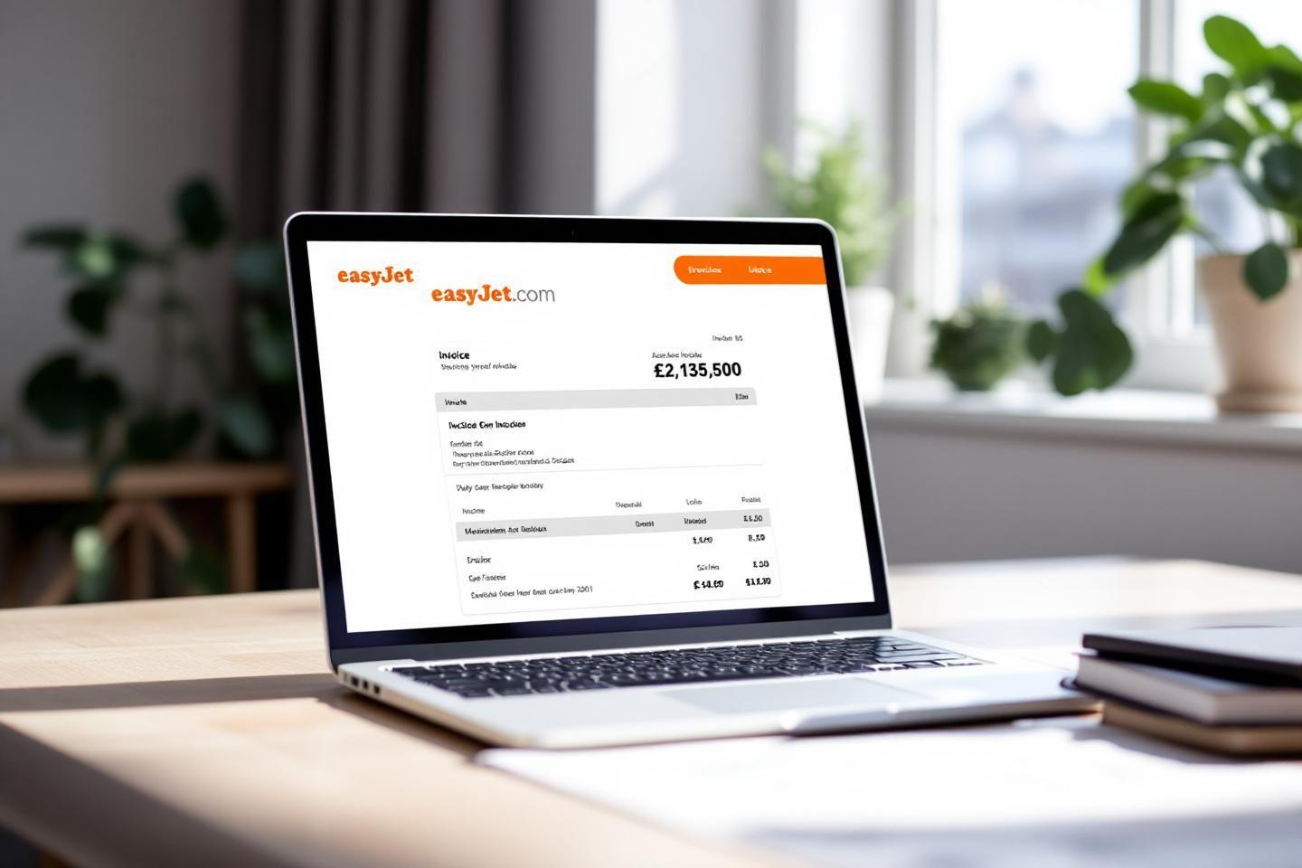 Facture easyJet : comment récupérer votre confirmation de paiement avec TVA