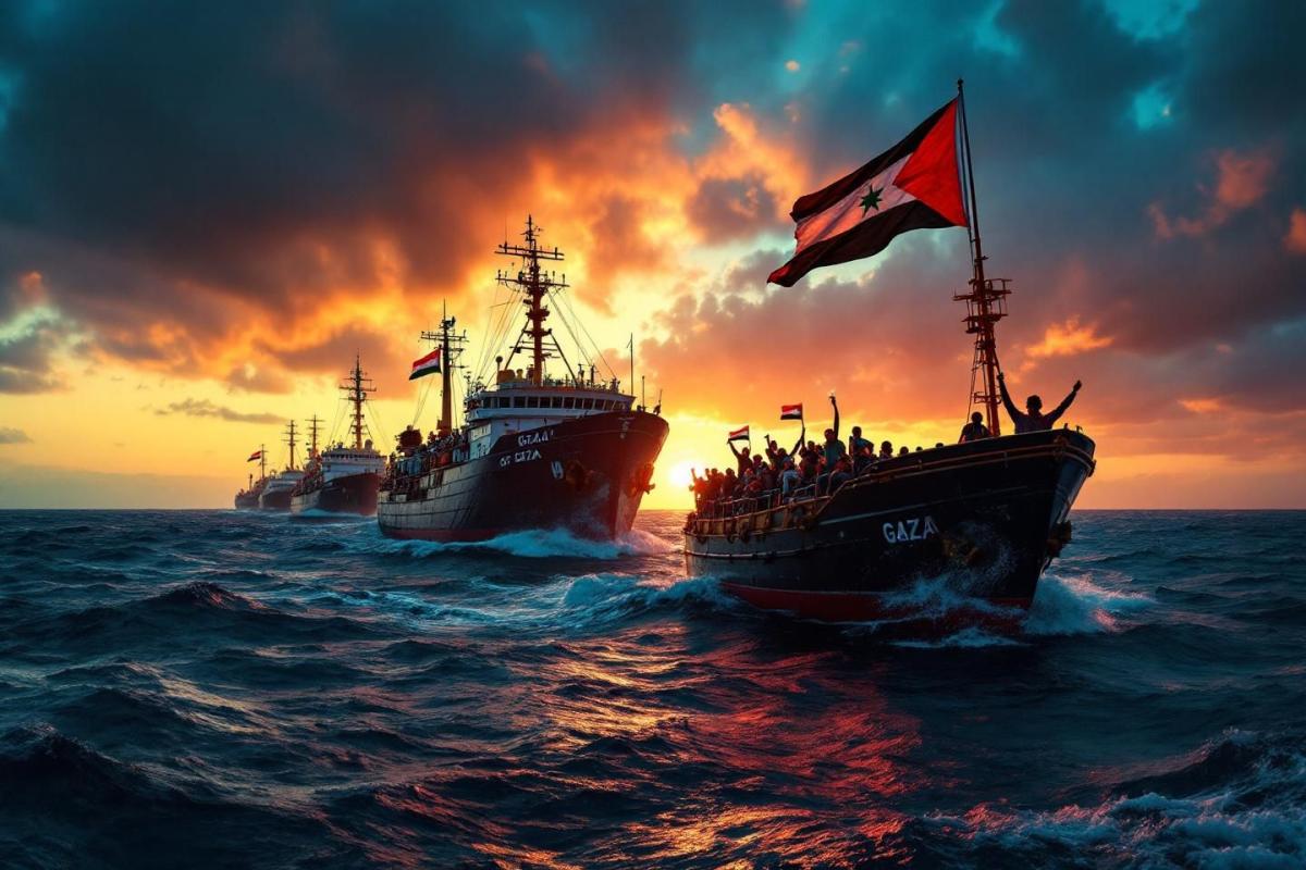 Flottille pour Gaza : dénonciation de traitements inhumains par les autorités israéliennes