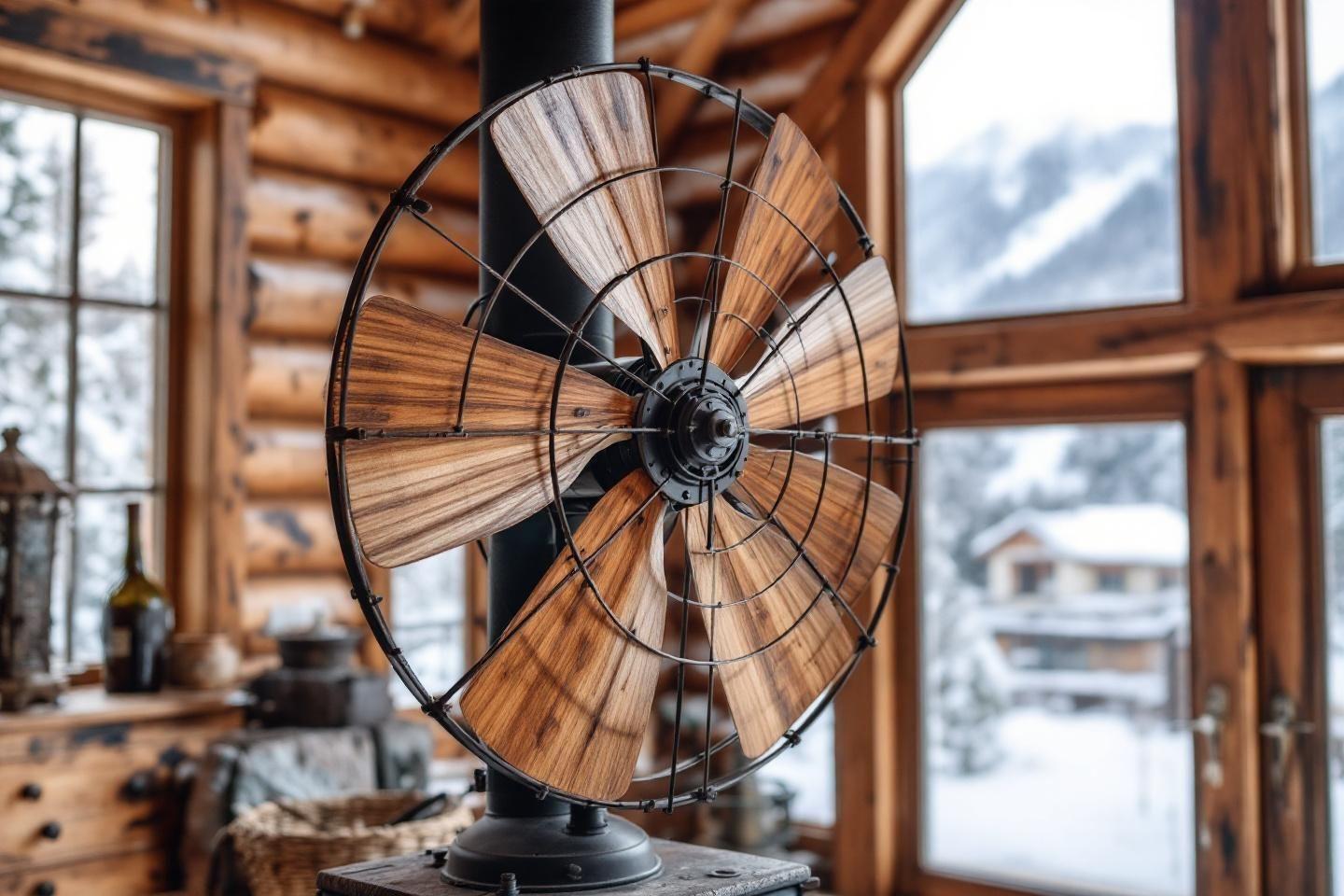 Guide pour fabriquer un ventilateur pour poêle à bois efficace et récupérateur de chaleur