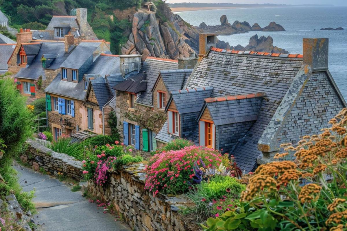 Un hameau breton pittoresque qui séduit les amoureux de la mer