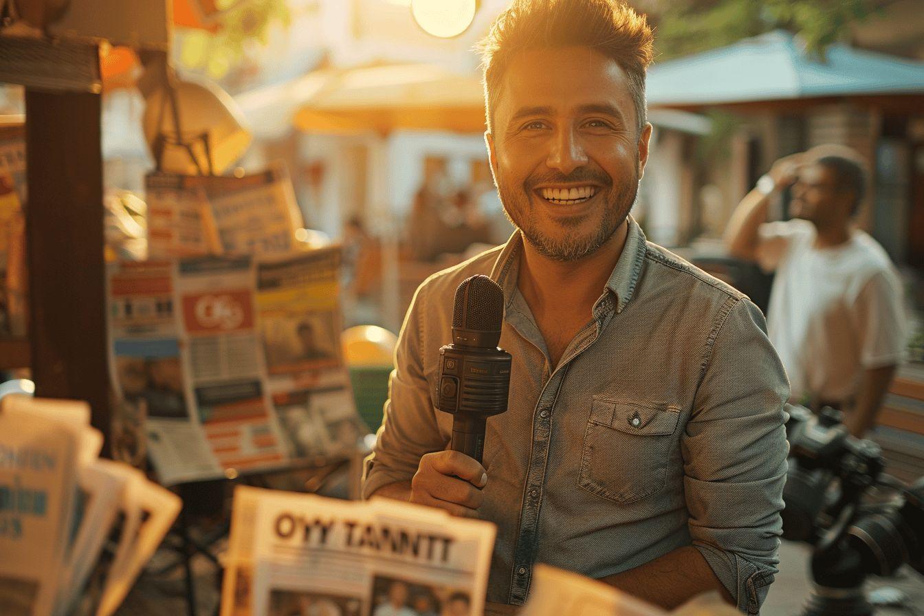 Haron Tanzit : qui est son épouse ? Découvrez les origines et le parcours du journaliste