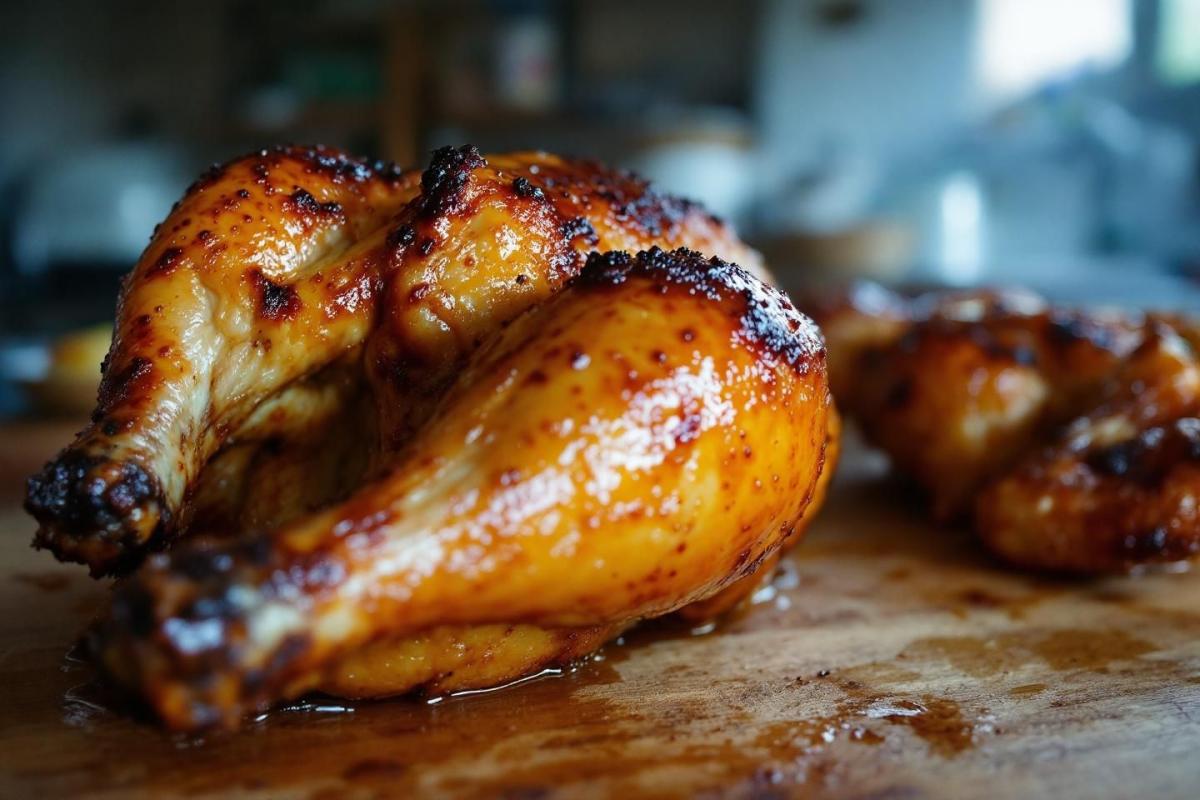 L’astuce que presque tout le monde oublie pour réussir un poulet rôti croustillant
