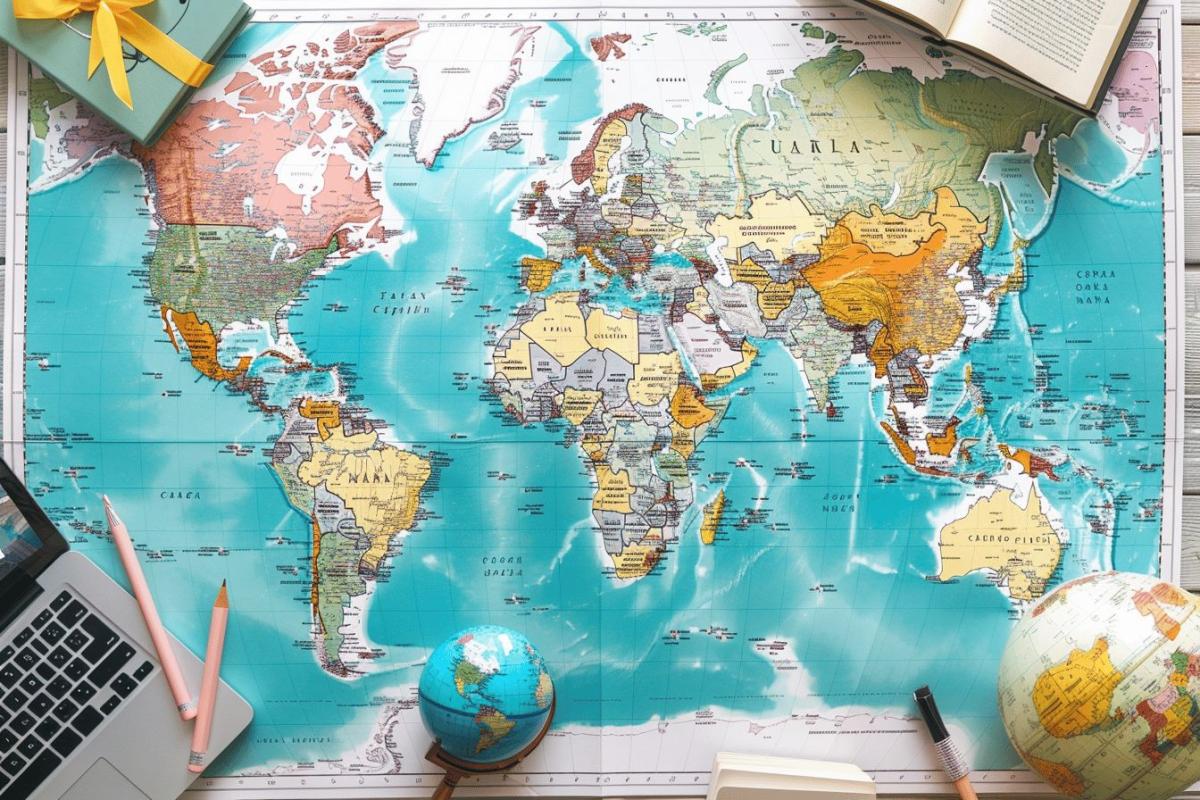 Liste complète des pays et capitales du monde : carte et recommandations