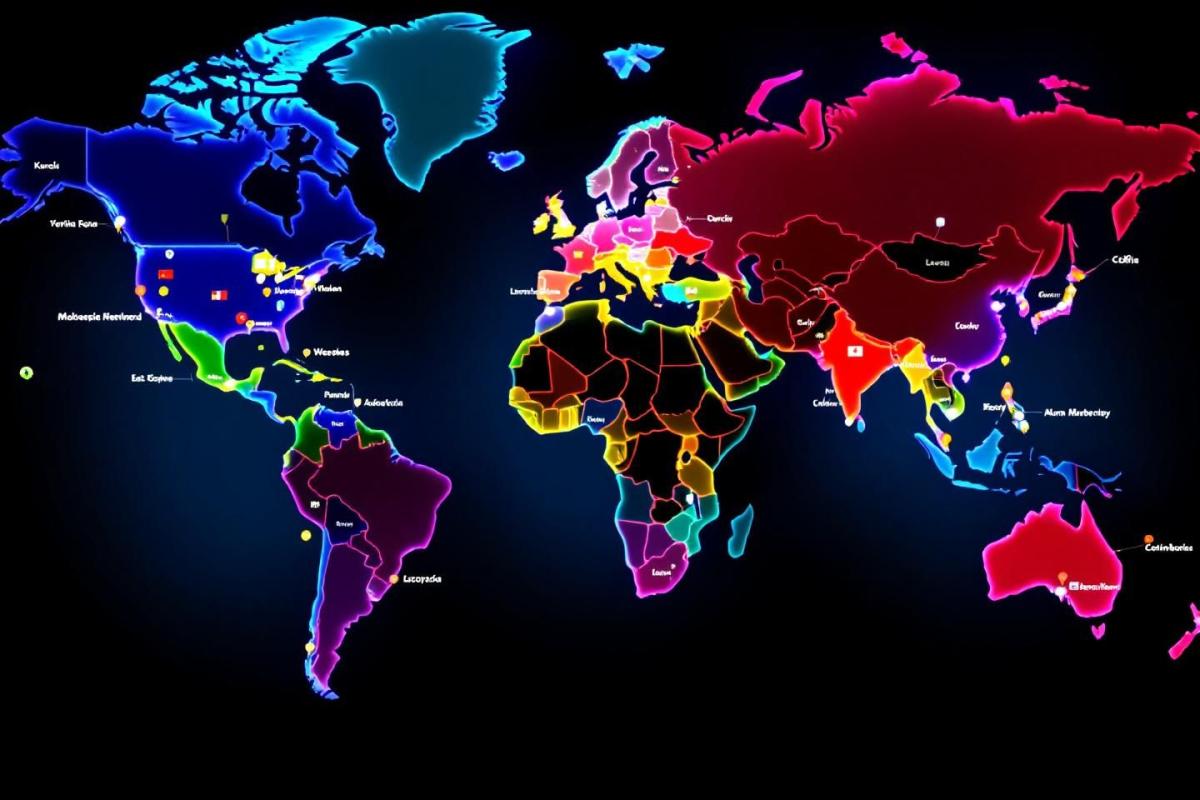 Liste mondiale des pays : capitales, population et superficie