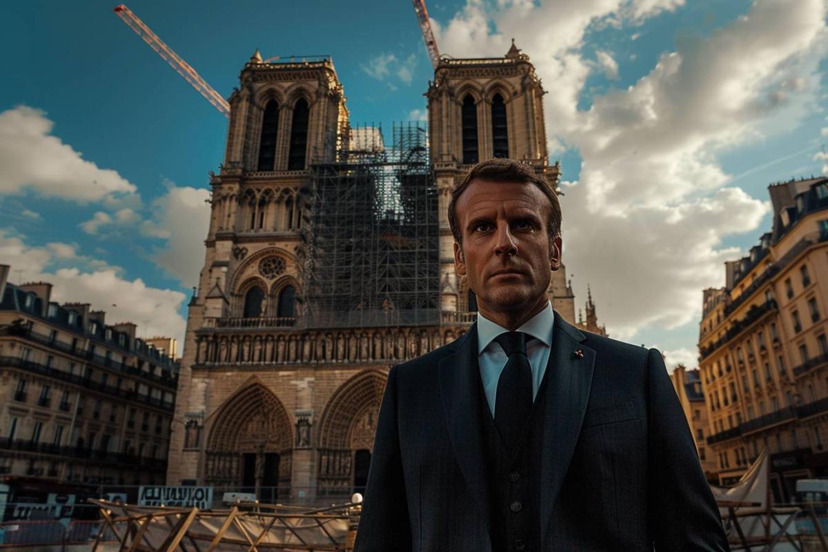 Macron cherche un répit politique dans la réouverture de Notre-Dame