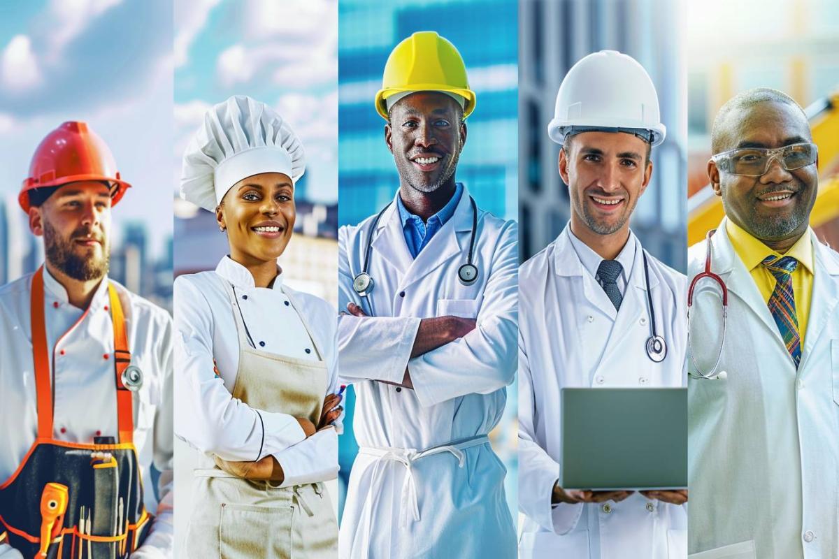 Les métiers commençant par la lettre C