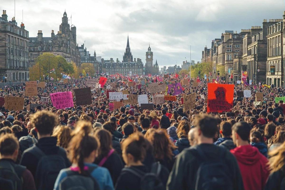 Mobilisation massive en Écosse : des milliers de manifestants s'opposent à la visite de Trump
