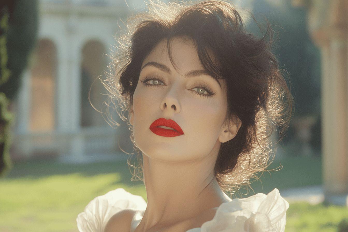 Monica Bellucci jeune : découvrez ses photos vintage et l'évolution de sa fille Deva