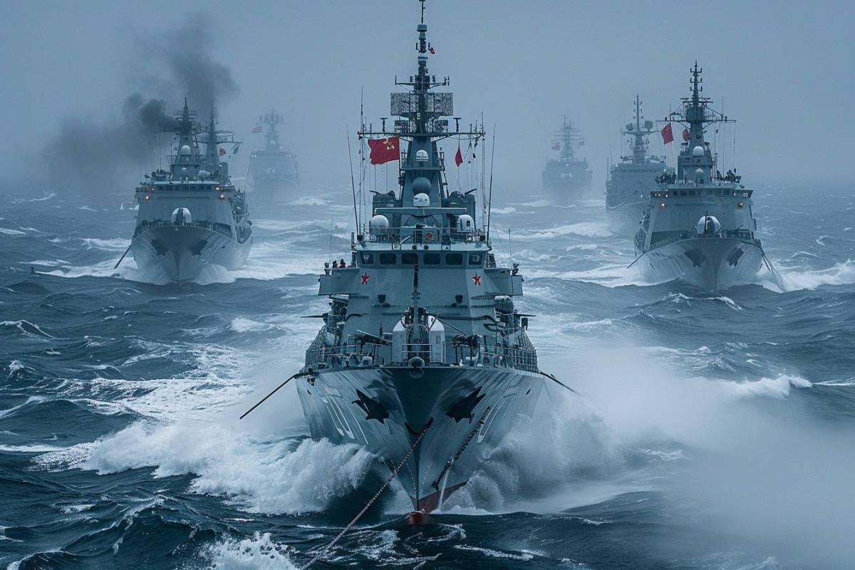 Navires de l'UE encerclent un bateau chinois après le sectionnement de câbles en mer Baltique