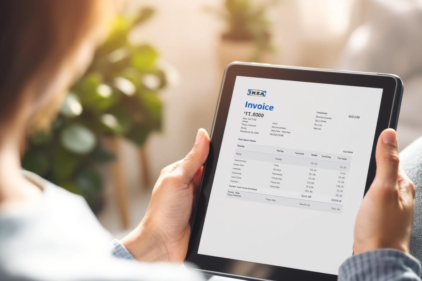 Obtenir ma facture IKEA pour une commande en ligne