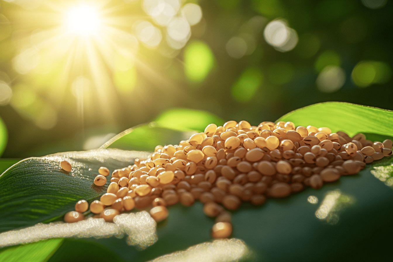 Œufs d'insectes marrons comme des grains de riz : identification et comment s'en débarrasser ?