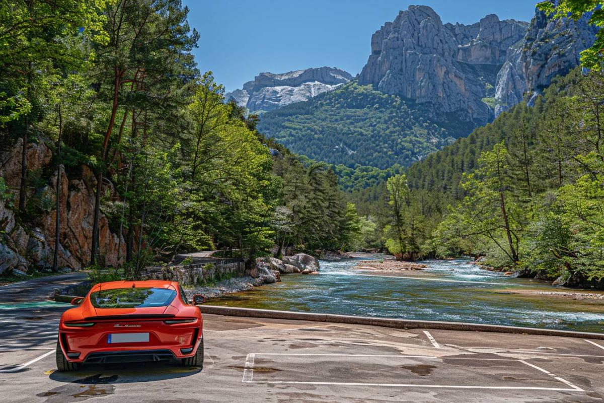 Parking Notre-Dame de la Gorge : stationnement au col de la Fenêtre pour randonnées et activités nature