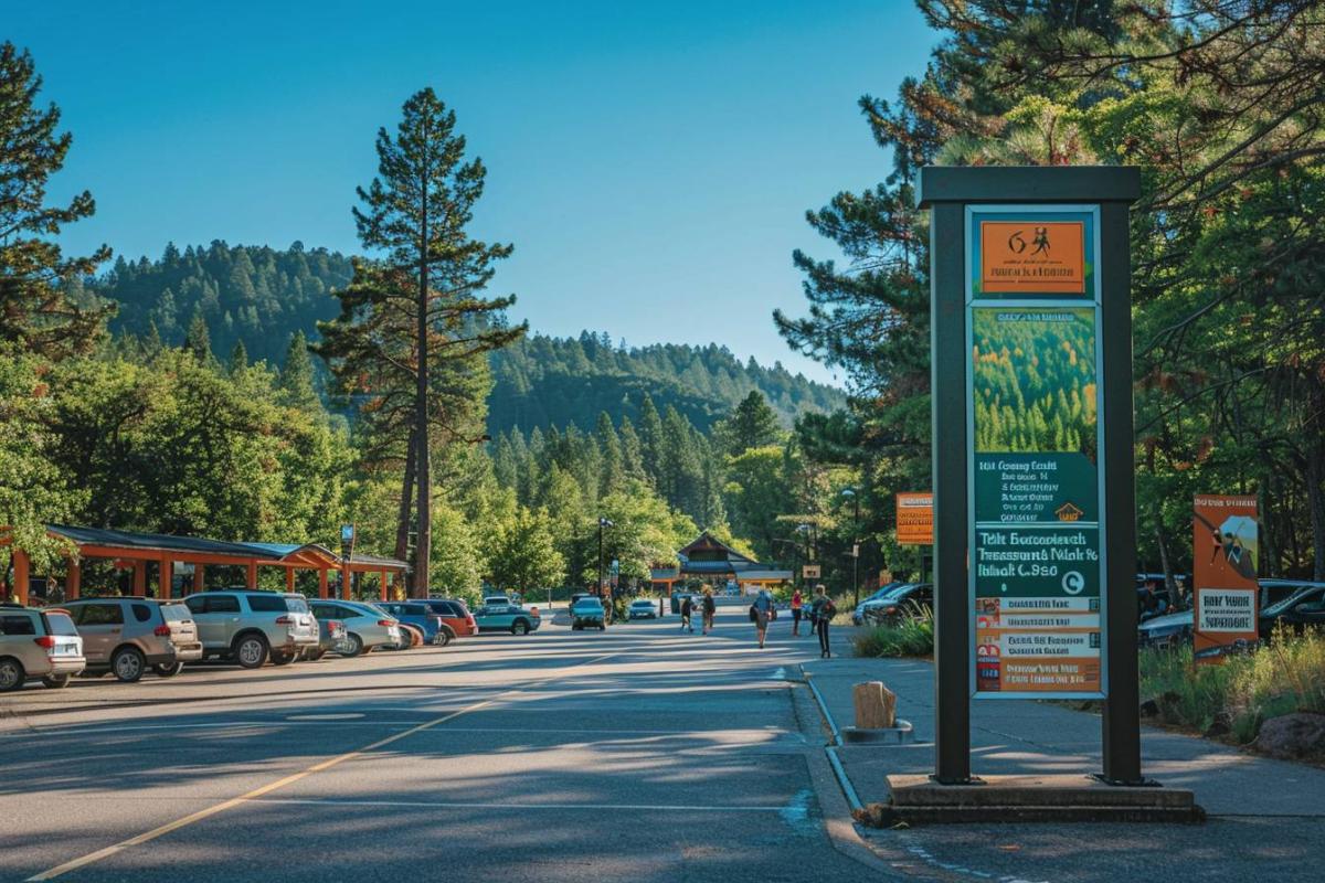 Parking randonnée cascades des Aiguières : accès facile et stationnement sécurisé pour une balade naturelle