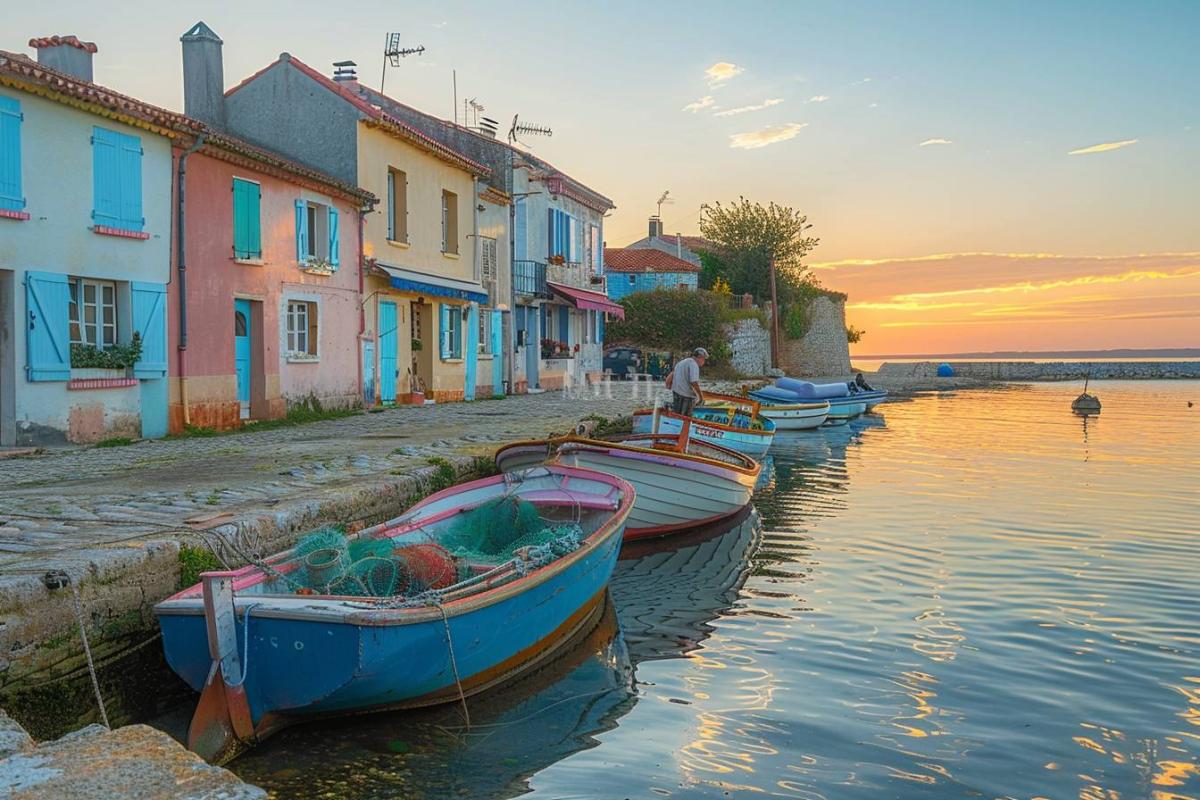 Un petit port de pêche en Charente-Maritime où il fait bon vivre à la retraite