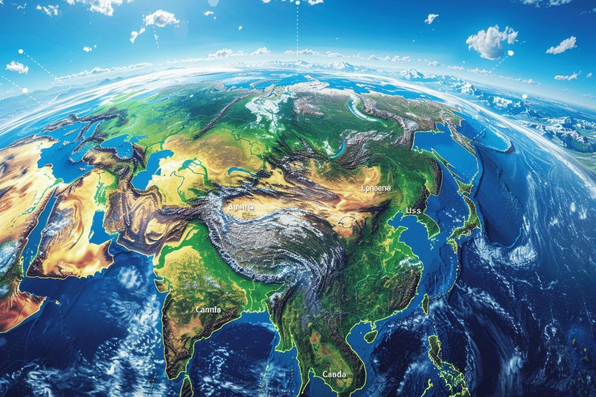 Le plus grand pays du monde : découvrez le top 5 des plus vastes nations