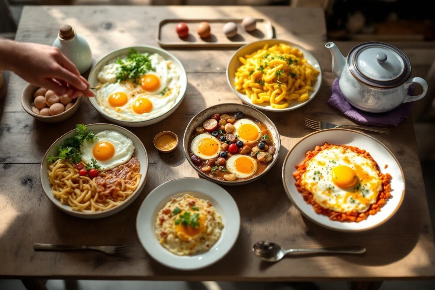 Recettes salées pour écouler des œufs entiers : idées gourmandes anti-gaspi