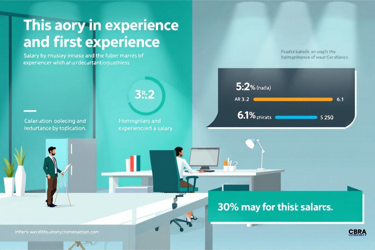 Infographie sur les salaires et l'impact de l'exp&eacute;rience au travail