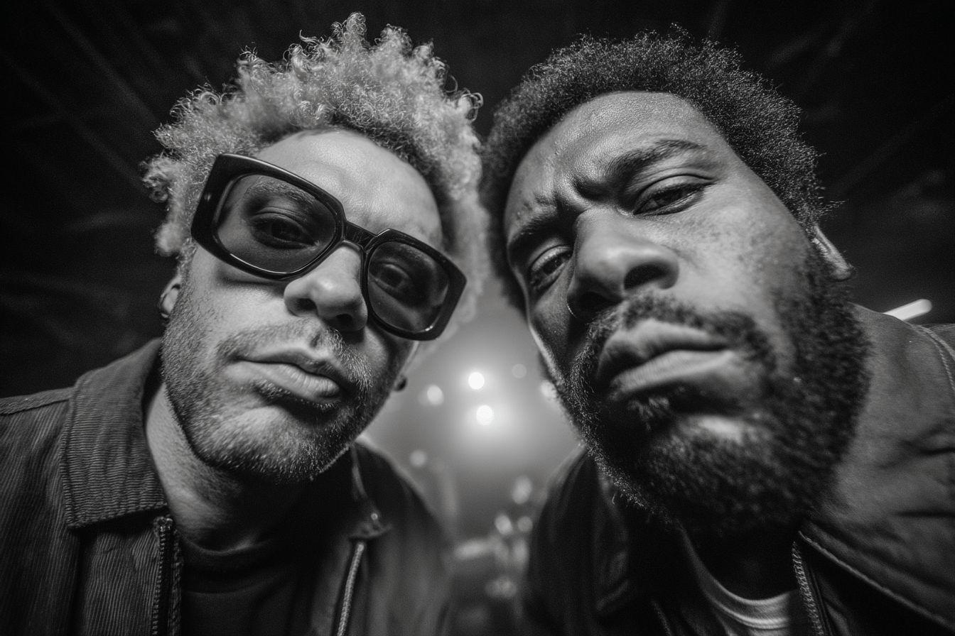 The Weeknd et Fabrice Eboué : la ressemblance comique qui fait rire avec son humour noir