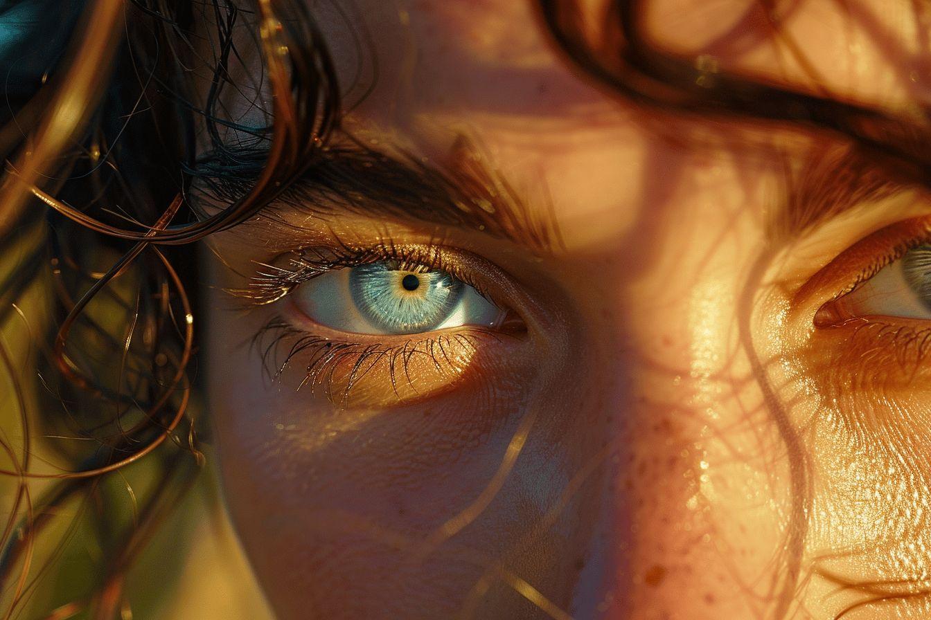 Les yeux pers : une couleur rare et fascinante - Découvrez leur rareté et leur hérédité
